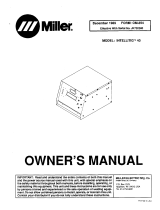 Miller JK702380 Owner's manual