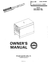 Miller JF864858 Owner's manual