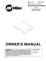 Miller INTERFACE CONTROL MRH-5 Owner's manual
