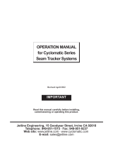 Miller JETLINE 9660 TACTILE SEAM TRACKER REV F Owner's manual