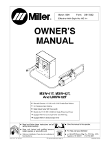 Miller MSW-41T Owner's manual