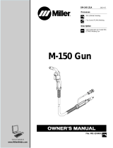 Miller M-150 GUN Owner's manual