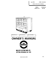 Miller HF752722 Owner's manual