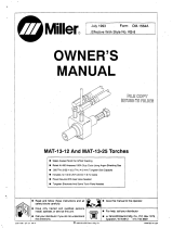 Miller MAT-13-12 TORCH Owner's manual