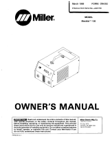 Miller JJ367796 Owner's manual