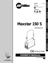 Miller MAXSTAR 150 S Owner's manual