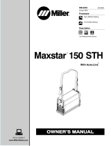Miller Maxstar 150 STH Owner's manual