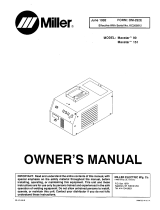 Miller KC205812 Owner's manual