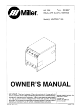 Miller MAXTRON 300 Owner's manual