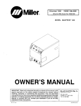 Miller MAXTRON 300 Owner's manual