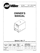 Miller MAXTRON 450 380/415V CE Owner's manual