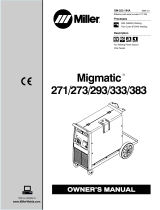 Miller MIGMATIC 271/273/293/333/383 Owner's manual