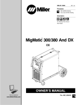 Miller MIGMATIC 380 BASE/DX Owner's manual