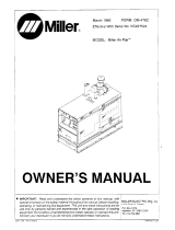 Miller AIR PAK Owner's manual