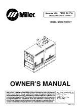 Miller AIR PAK Owner's manual
