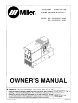 Miller KB133272 Owner's manual