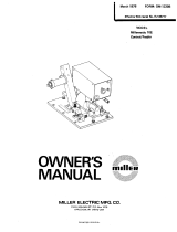 Miller MILLERMATIC 10E Owner's manual