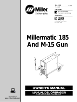 Miller Millermatic 155 And M-15 Gun Owner's manual