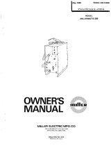 Miller JA378748 Owner's manual