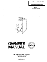 Miller HK308513 Owner's manual