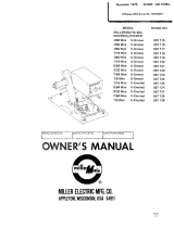 Miller MATIC 30A Owner's manual