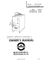 Miller HF876062 Owner's manual