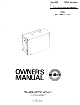 Miller JB491520 Owner's manual