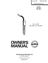 Miller MMT-400A1 Owner's manual