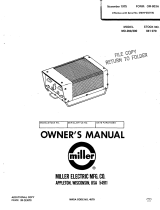 Miller MO-200/200 Owner's manual