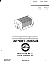 Miller HG003535 Owner's manual
