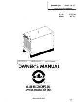 Miller HE820305 Owner's manual