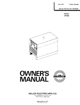 Miller HK243390 Owner's manual