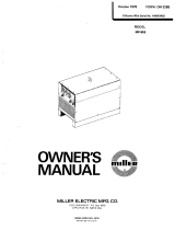 Miller HH043402 Owner's manual