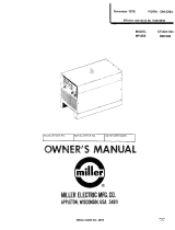 Miller HG012918 Owner's manual