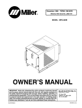 Miller JE821707 Owner's manual
