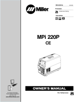 Miller Mpi 220P CE Owner's manual