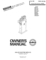 Miller MPS-10AT Owner's manual