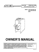 AUTO ARC MW 4200 Owner's manual