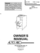 Miller JK585798 Owner's manual