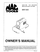 Miller MW130A Owner's manual