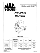 Miller MW145A Owner's manual
