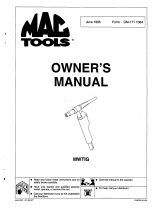 Miller MWTIG Owner's manual