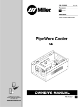 Miller PIPEWORX COOLER CE (MILAN) Owner's manual