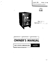 Miller PS-2000 Owner's manual