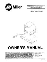 Miller PSA-2 Owner's manual