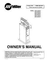 Miller PSW-2020ATT Owner's manual