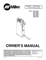 Miller SSW-1040MT Owner's manual