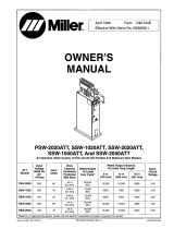 Miller SSW-1040ATT Owner's manual