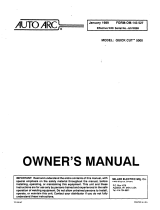 Miller QUICK CUT 5000 Owner's manual