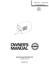 Miller HK01 Owner's manual